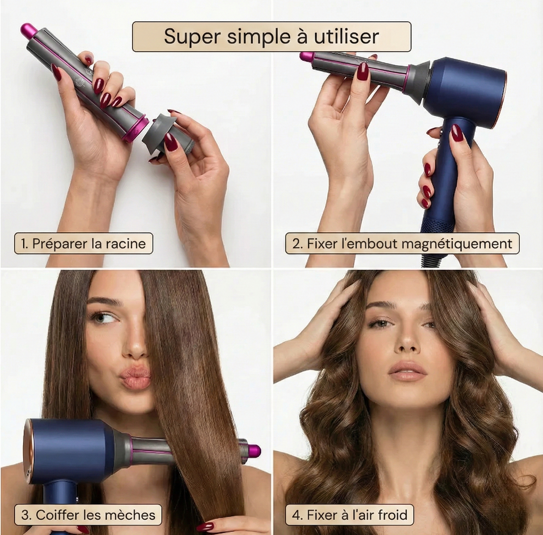 Embout Airwrap Fer à boucler pour RHOLY AirPro™