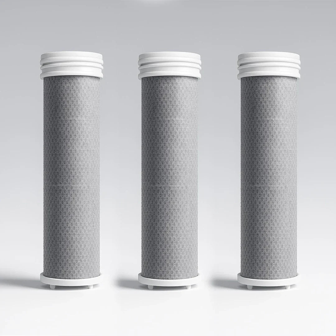 3er Pack Aktivkohlefilter - Rholy Pure Skin™ Filterduschkopf