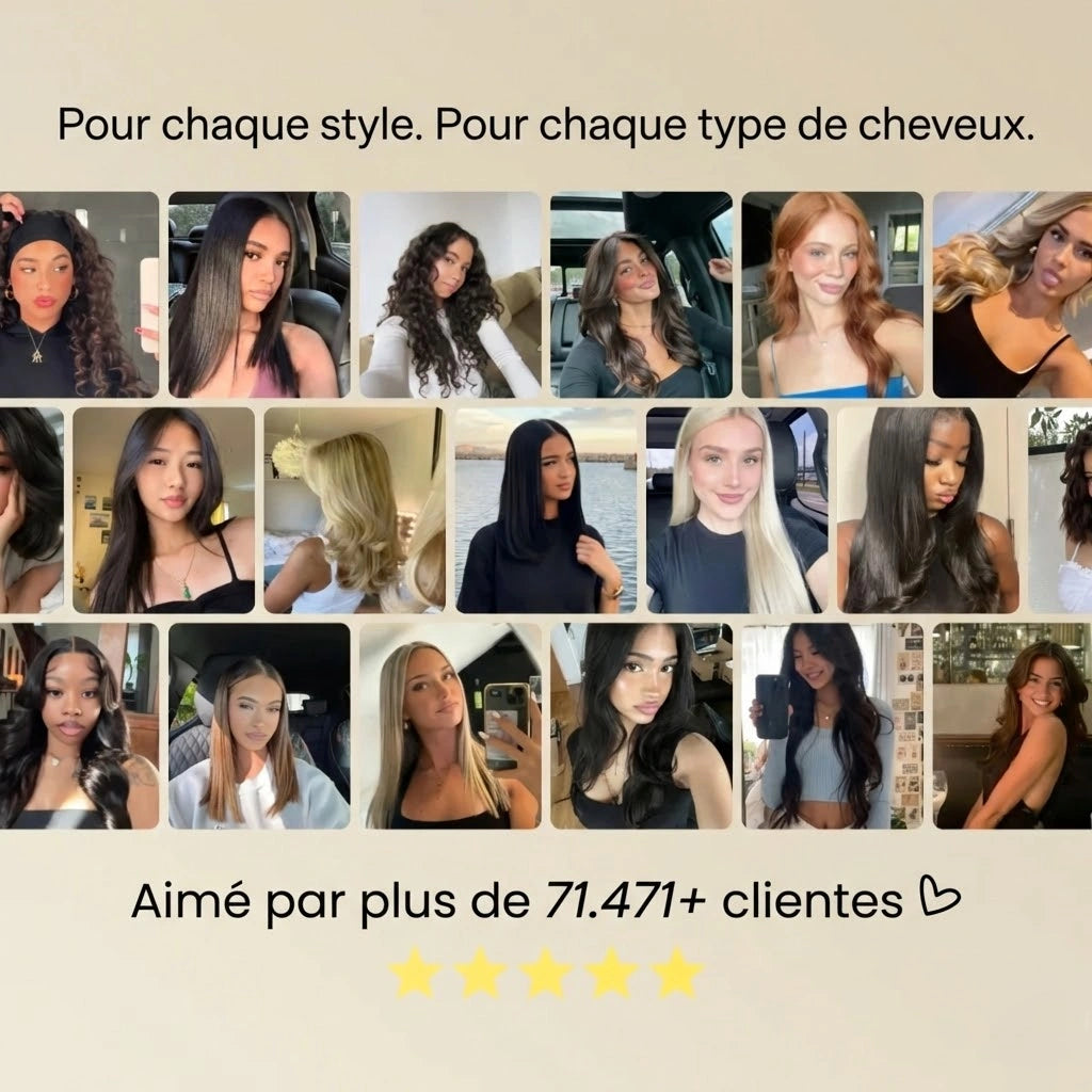 Sèche-cheveux haute performance Rholy AirPro™ 5 en 1