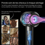 Sèche-cheveux haute performance Rholy AirPro™ 5 en 1