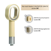 Doyoo Pure™ Pommeau de douche filtrant 3-en-1