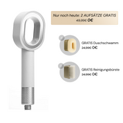 Doyoo Pure™ Pommeau de douche filtrant 3-en-1